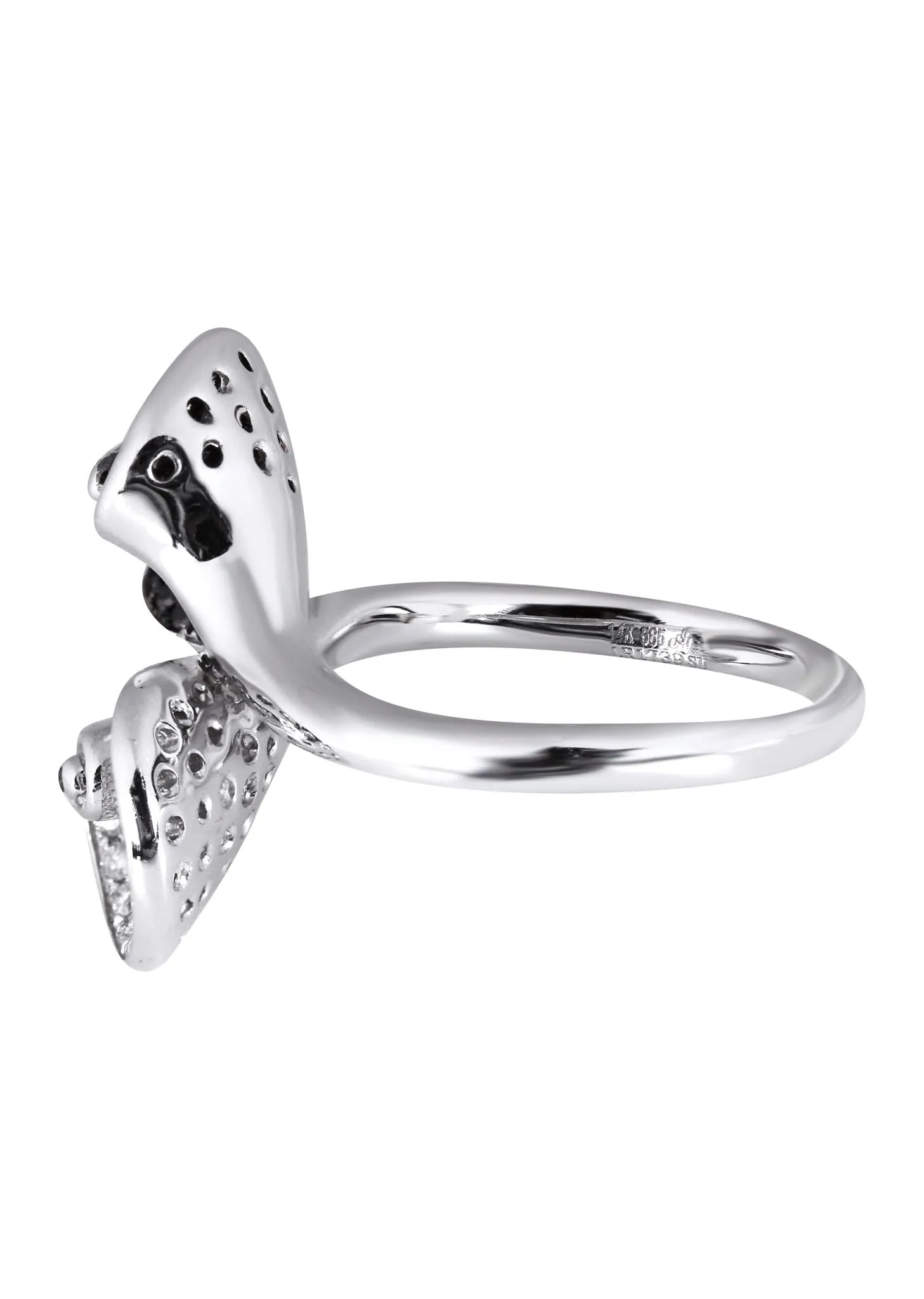 14K Ladies Black Diamond Cocktail Ring | 0.85 Carats | 7.25 Grams