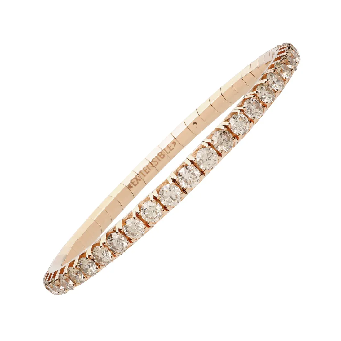 9.05 CT Diamond Stretch Tennis Bracelet