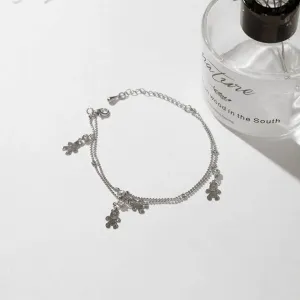 ATMfashions luxury silver bear braclet for women atm02