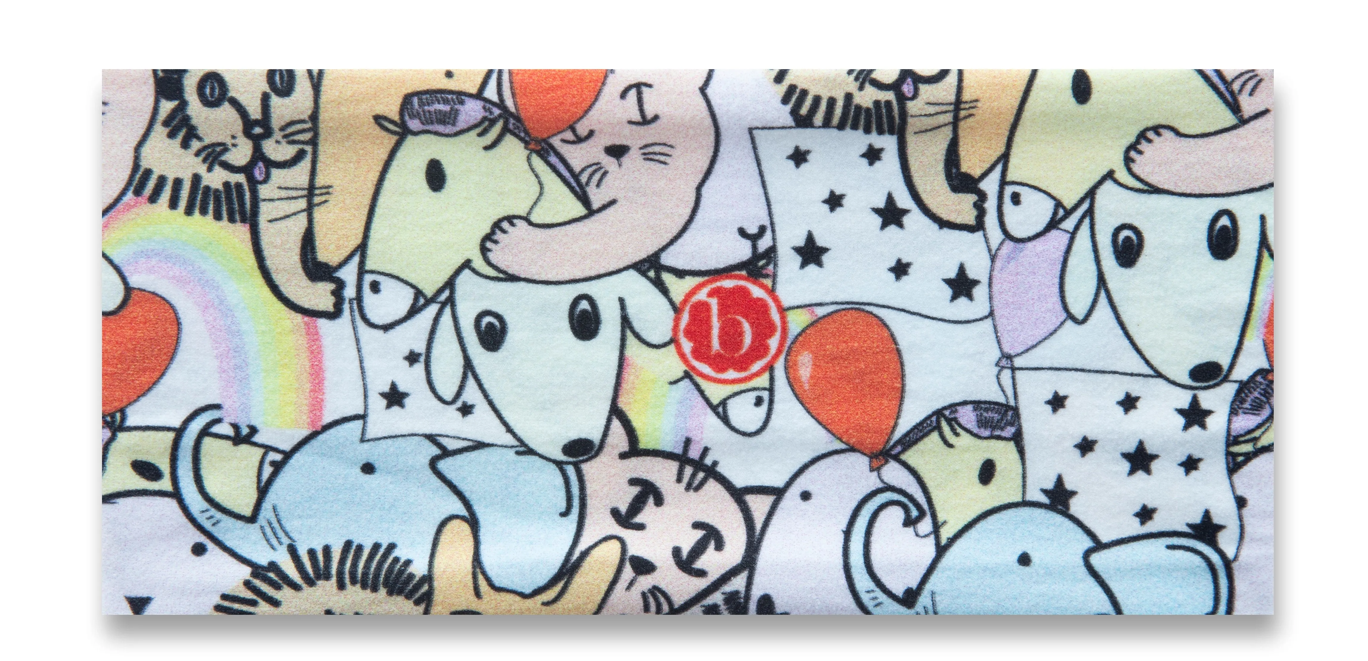 Baby Bling Group Hug Printed Knot Headband