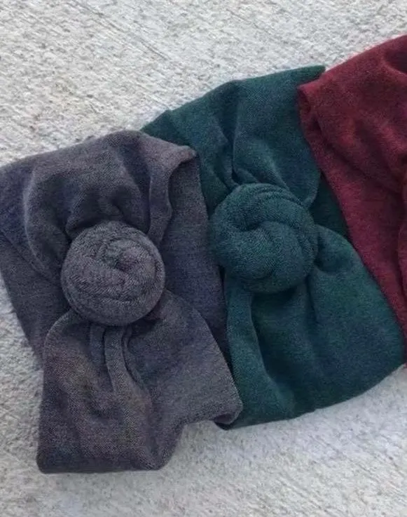 Baby Bling Heathered Bun-Forest Green