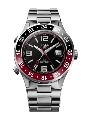 BALL Roadmaster Pilot GMT (40mm) DG3038A-S1C-BK