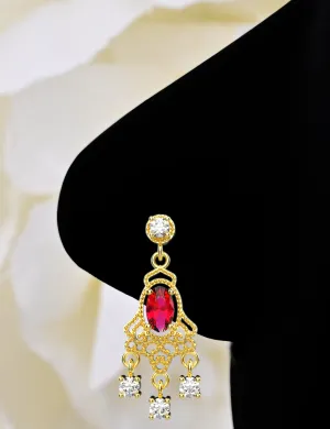 Dangle Nose Ring Stud – Statement Bold Piercing Jewelry