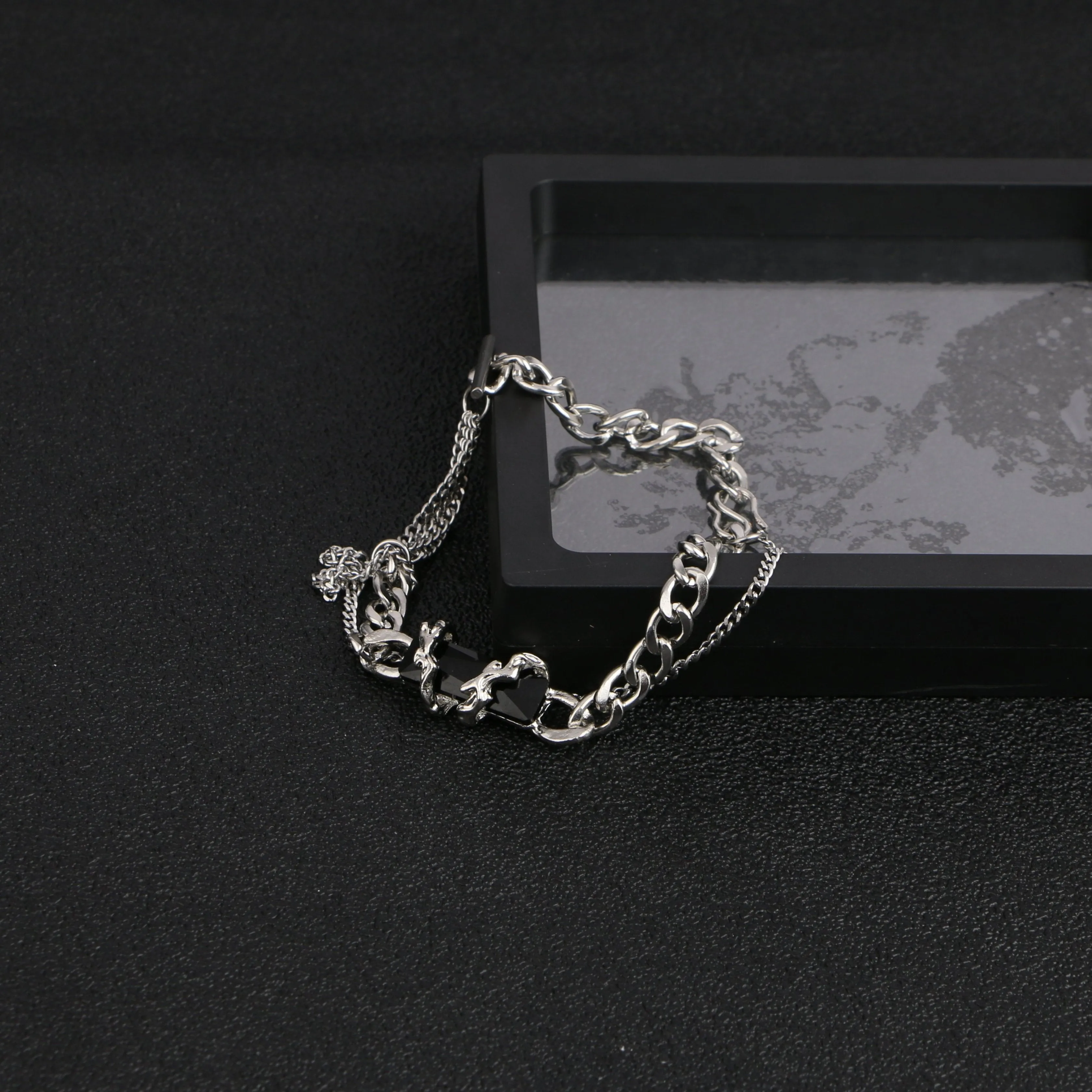 Heart Chain Bracelet