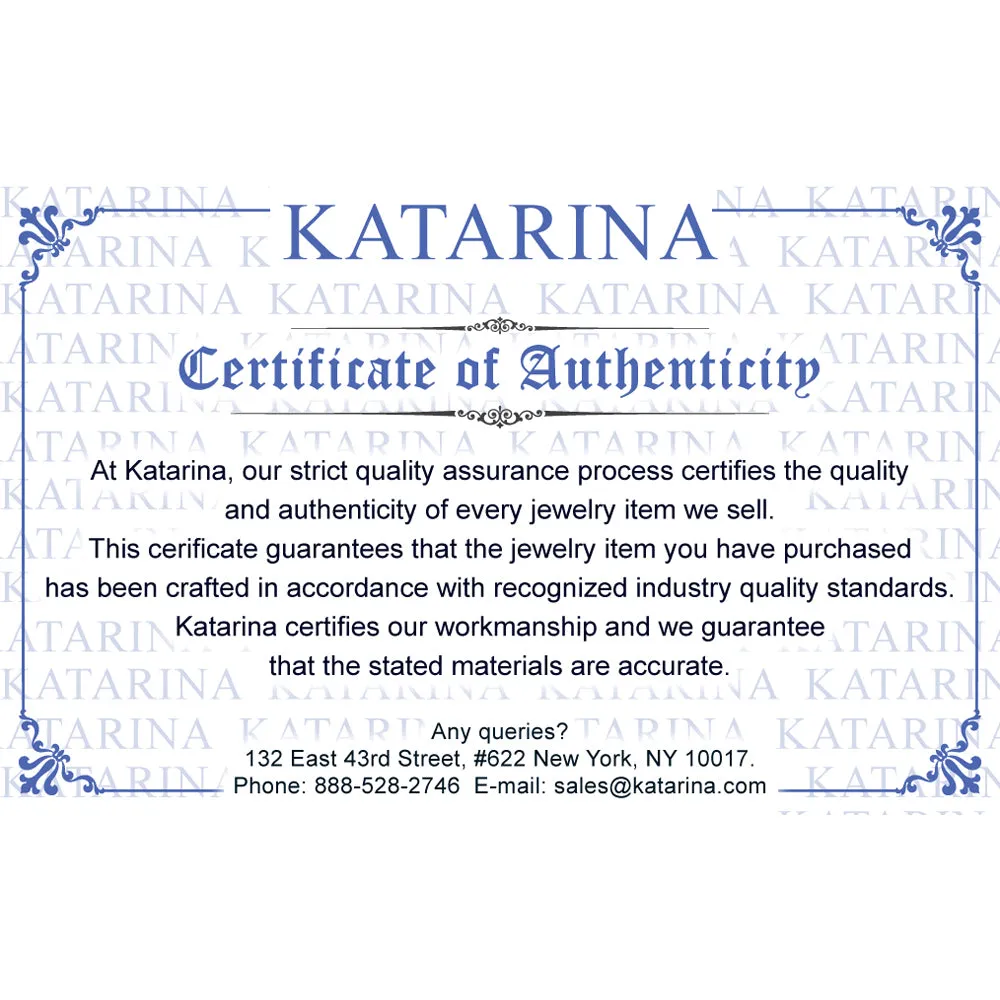 KATARINA Prong Set Diamond Criss Cross Fashion Ring (3/8 cttw, G-H, I2-I3)