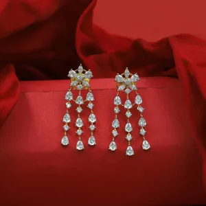 Light Zircon/AD Earring 16280-69