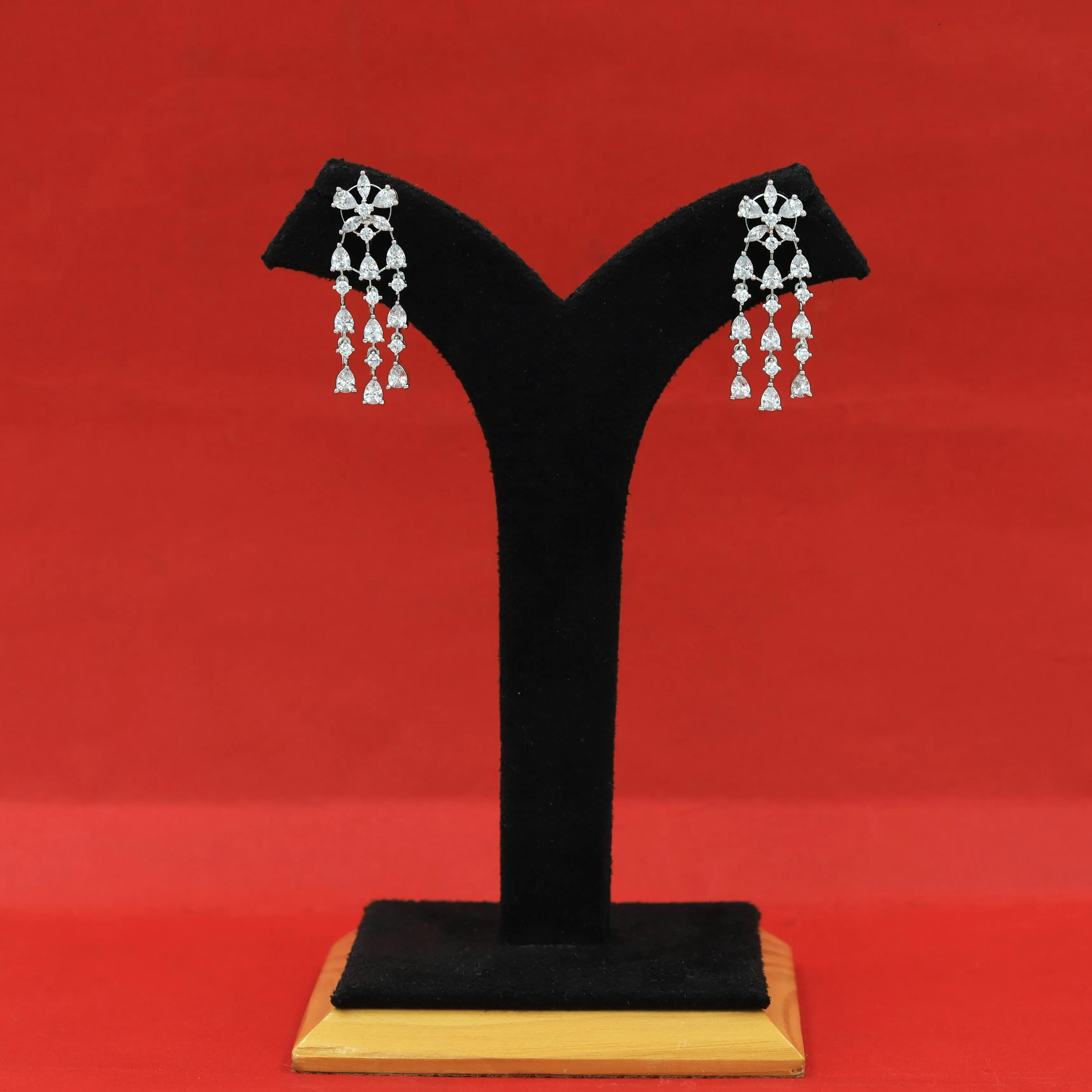 Light Zircon/AD Earring 16280-69