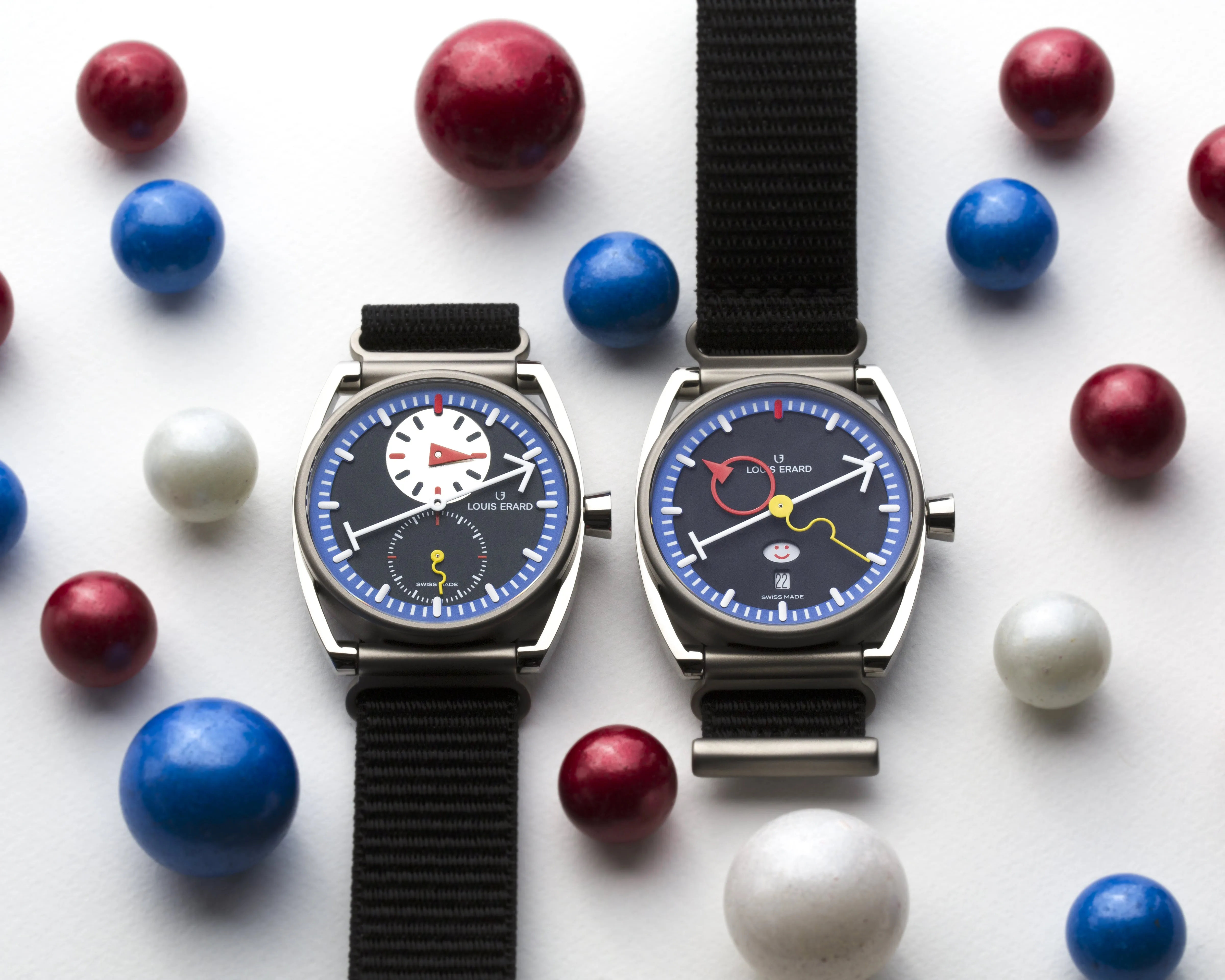 Louis Erard x Alain Silberstein for Stephen Silver Le Diptyque Watch Set