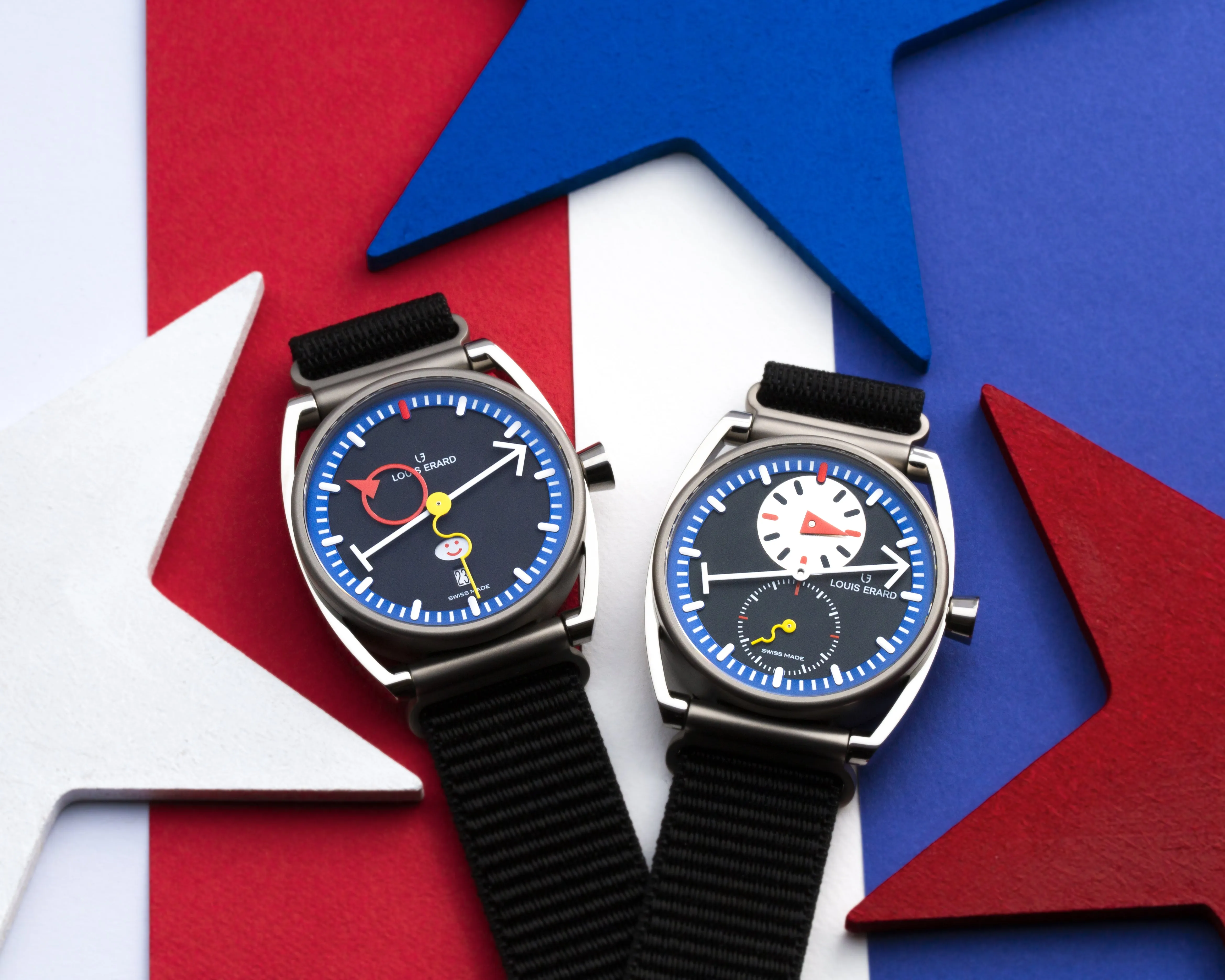 Louis Erard x Alain Silberstein for Stephen Silver Le Diptyque Watch Set