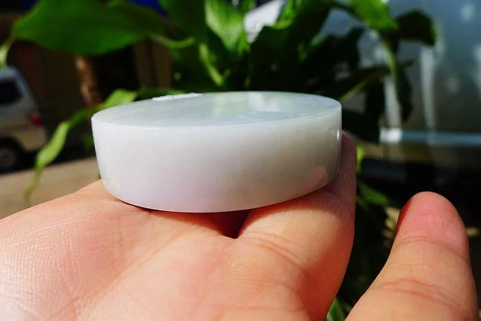 Natural Jade Rough Jadeite Raw (100g,5.2X1.4cm)