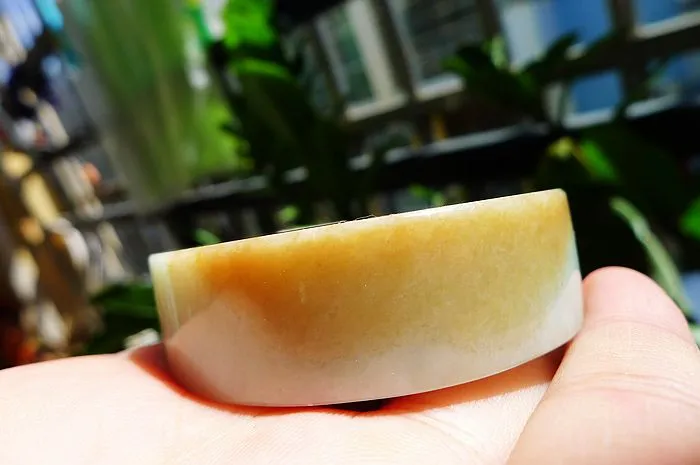 Natural Jade Rough Jadeite Raw S-(120g,5.5X1.55cm)