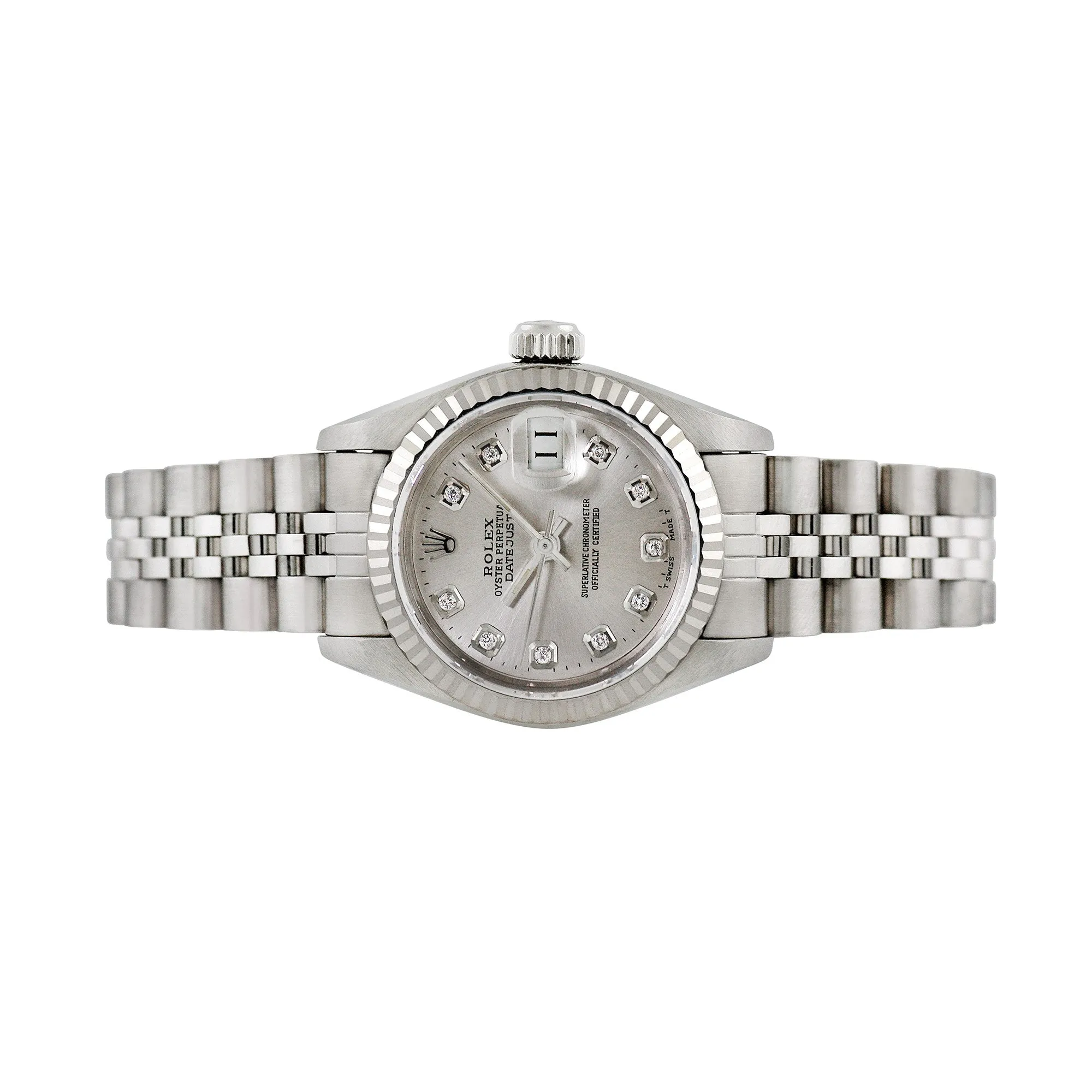 Pre-owned Rolex Ladies Stainless Steel Datejust, item #6