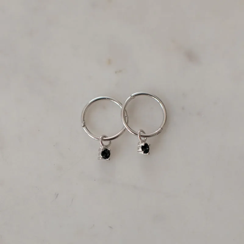 SOPHIE - Mini Rock Sleepers - Silver/Black