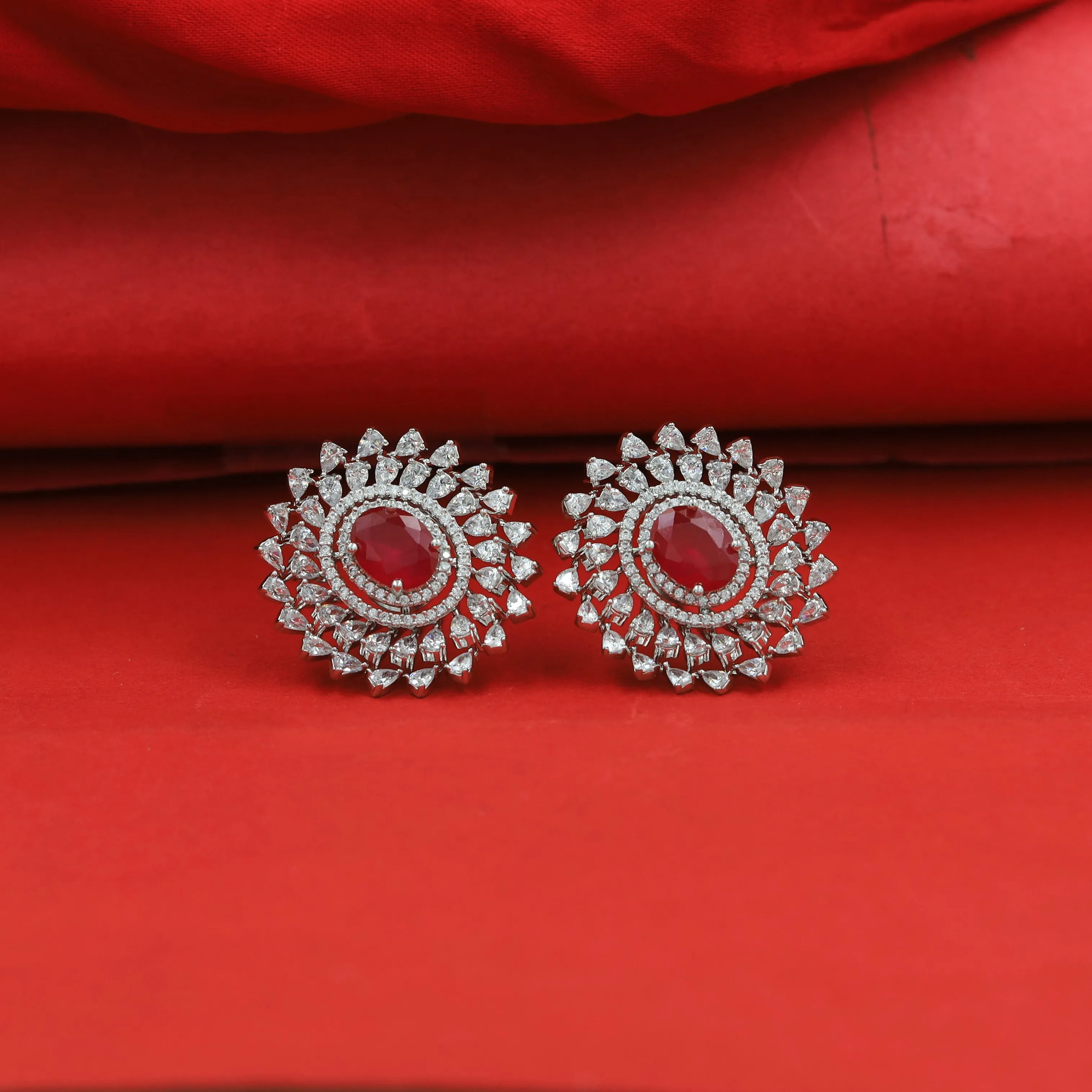 Tops/Studs Zircon/AD Earring 16245-69