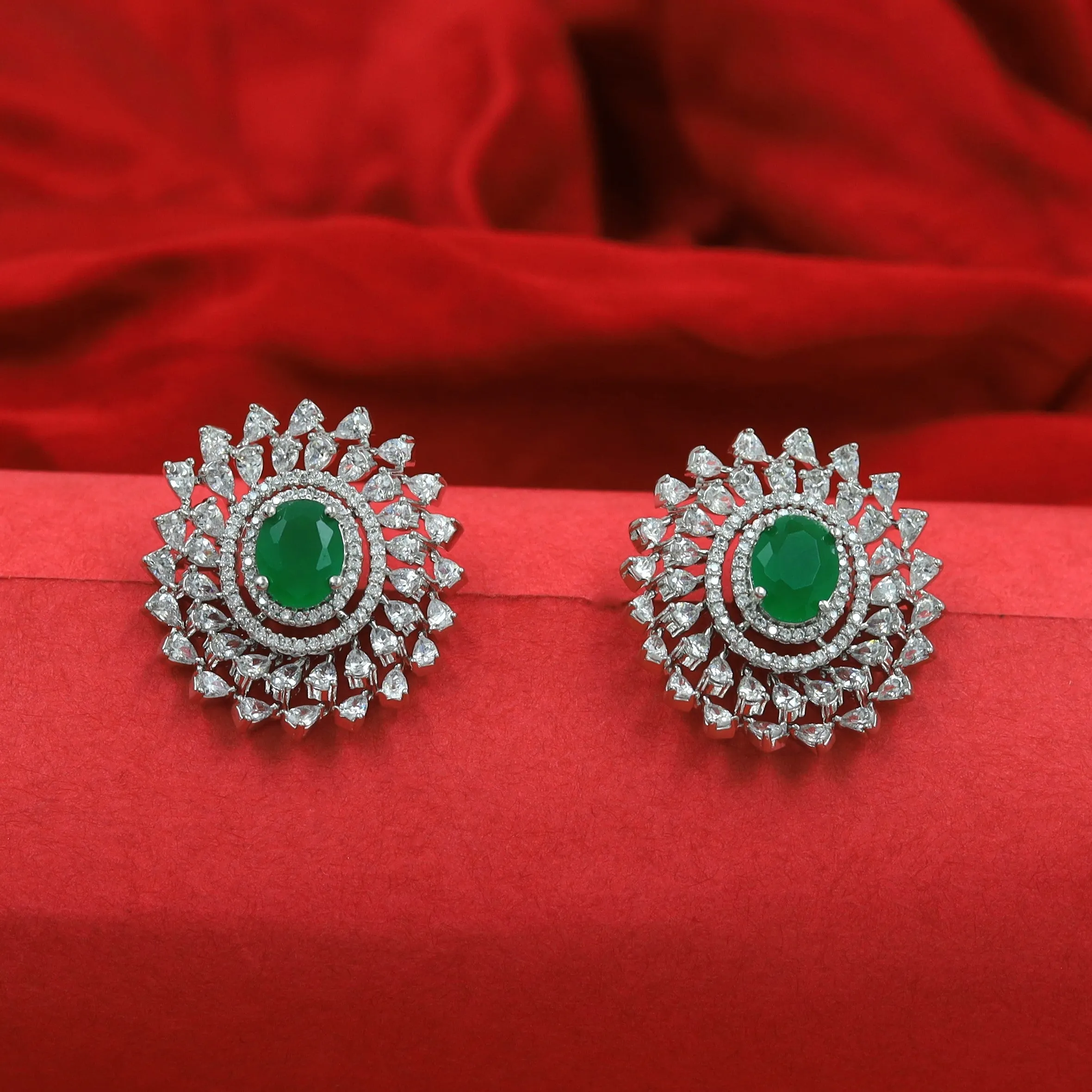 Tops/Studs Zircon/AD Earring 16245-69