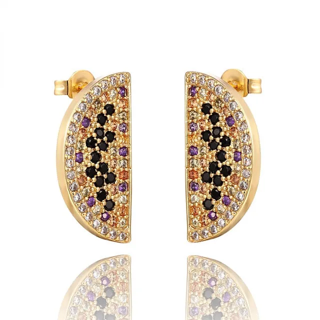 Zircon Stud Earrings
