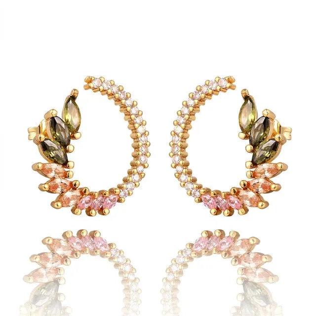 Zircon Stud Earrings