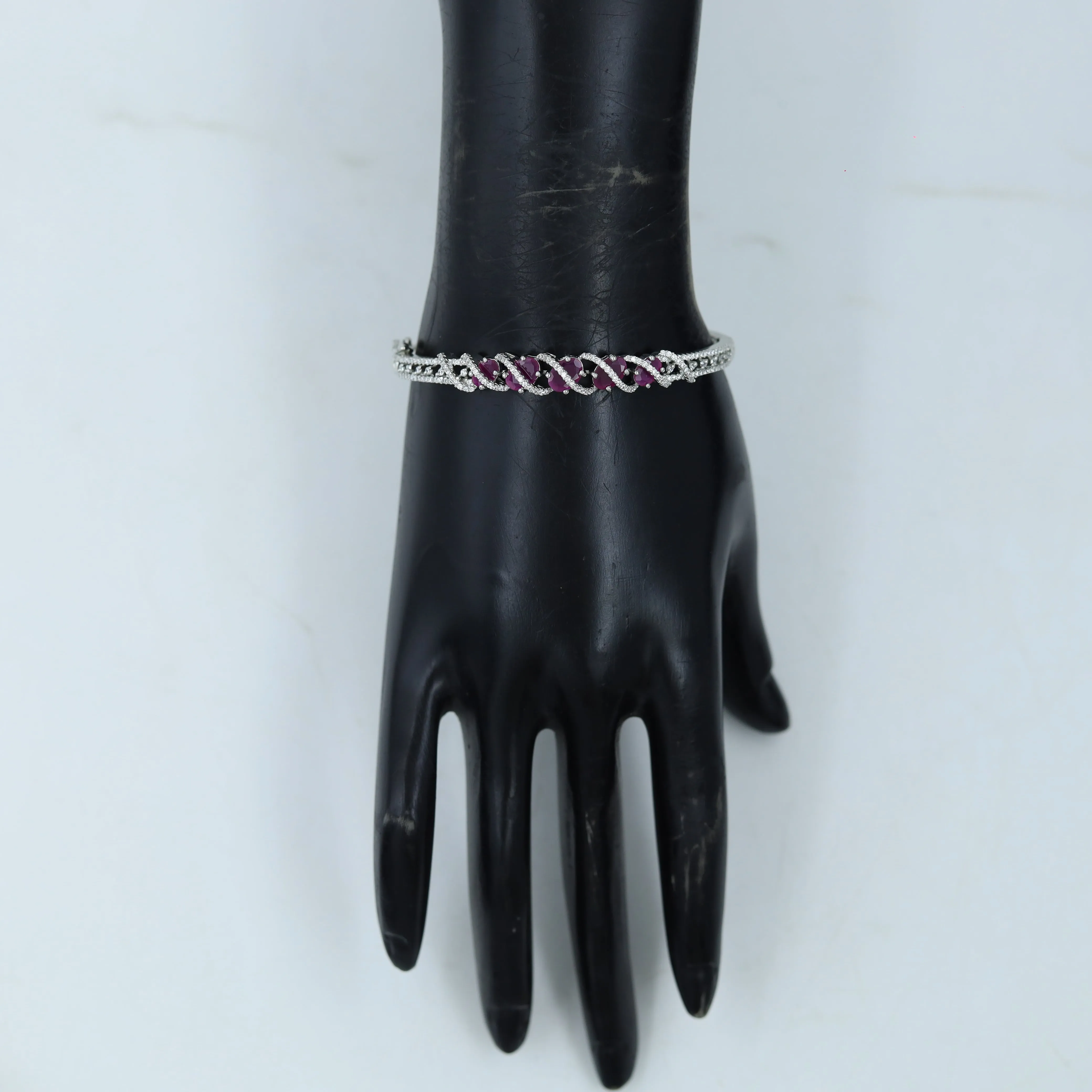 ZIrcon/AD Bracelet 15366-69