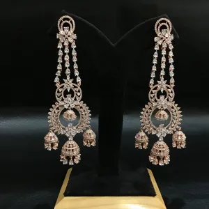 Zircon/AD Earring 1077-69